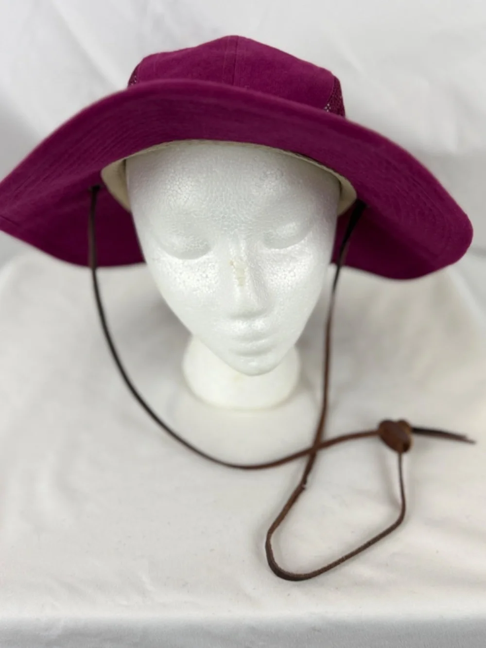 Duluth Trading Co Safari Hat M Purple Bucket Sunhat Mesh Packable